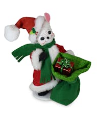 6in Very Merry Santa Mouse