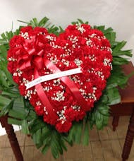 Red Carnation Heart