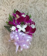 Elegant Dendrobium Orchid Wristlet 