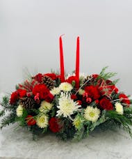 Twin Candle Centerpiece