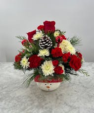 Snowman  Ornament  Bouquet