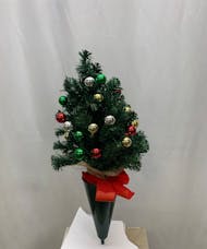 Christmas tree in cone