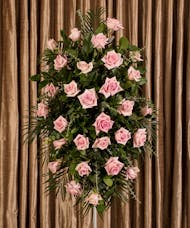 Pink Roses Standing Spray