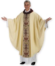 Coronation Vestment with Cowl Neck