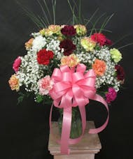 Carnations Vased