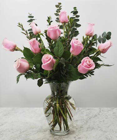 Premium Pink Roses | Staten Island (NY) Same-Day Flower Delivery ...