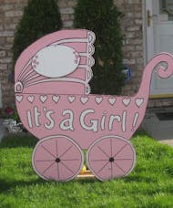 Baby Carriage Girl